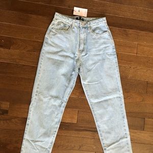 Missguided Tall Riot Recycled Jeans in Blue